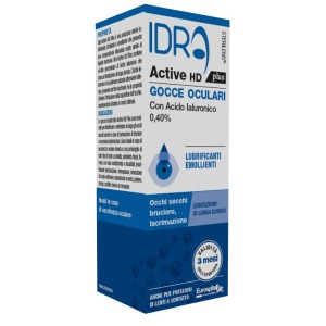 Eurospital Gocce Oculari Sterilens Idra Active Hd Plus 10 Ml Con Acido Ialuronico 0,40%
