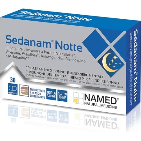 Named Sedanam Notte 30 Compresse