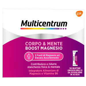 Multicentrum Boost Magnesio Recupero Energetico - 30 Bustine