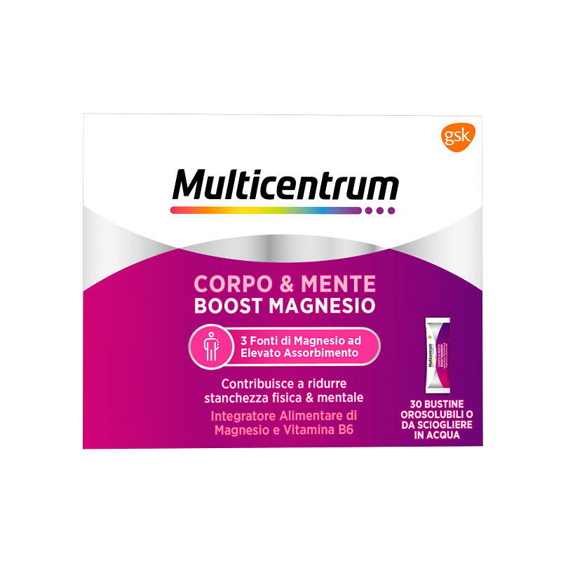 Multicentrum Boost Magnesio Recupero Energetico - 30 Bustine