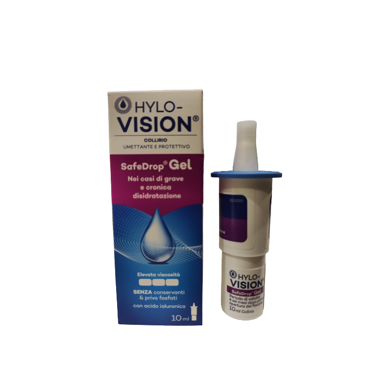 Omnivision Italia Hylovision Safe Drop Gel 0,3% Collirio Umettante E Protettivo 10 Ml