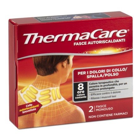 Thermacare Fascia Autoriscaldante A Calore Terapeutico Collo Spalla Polso 2 Pezzi