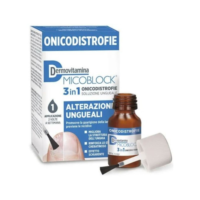 Dermovitamina Micoblock 3In1 Onicodistrofie Alterazioni Ungueali - 7ml