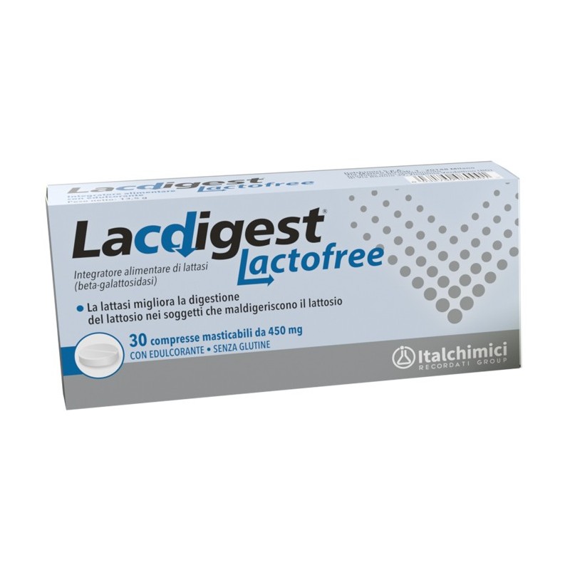 Lacdigest Lactofree Enzimi Digerenti - 30 compresse masticabili