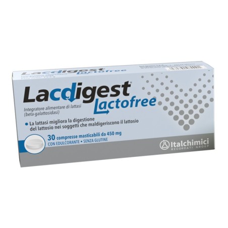 Lacdigest Lactofree Enzimi Digerenti - 30 compresse masticabili