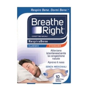 E. Fa. S. Cerotti Nasali Breathe Right Classici 10 Pezzi