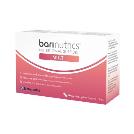 Metagenics Belgium Bvba Barinutrics Multi 60 Capsule Metagenics Belgium Bvba Barinutrics Multi 60 Capsule