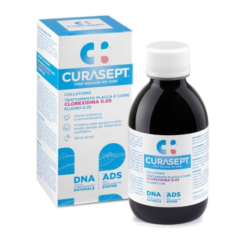 Curasept Collutorio Clorexedina 0,05 Antiplacca - 200ml