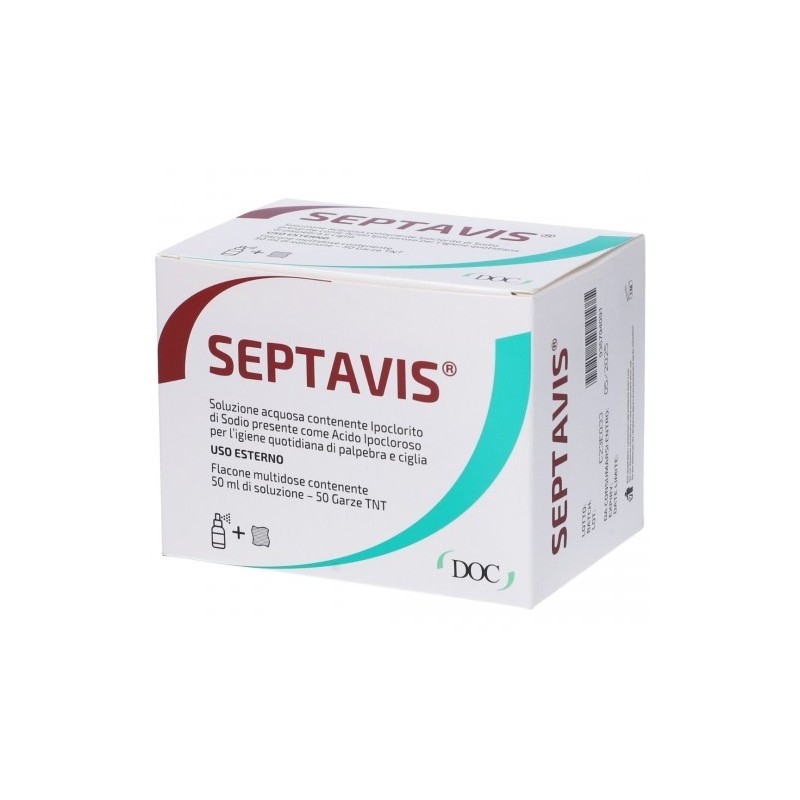 Medivis Septavis 50 Ml + 50 Garze In Tnt Sterili