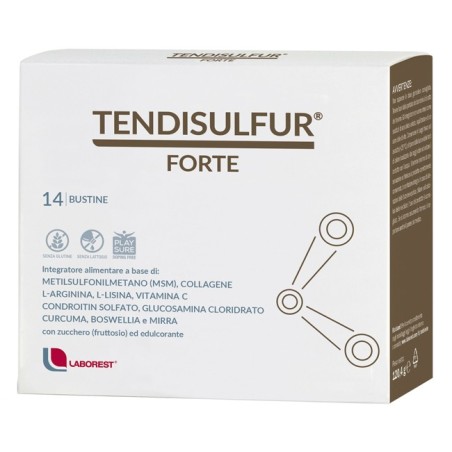 Uriach Italy Tendisulfur Forte benessere articolare - 14 Bustine Uriach Italy Tendisulfur Forte benessere articolare - 14 Bustine