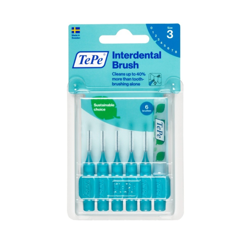 Tepe Scovolini Interdentali Blu 0,60mm - 6 Pezzi