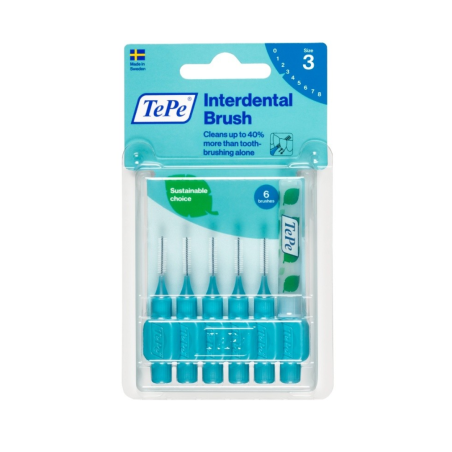 Tepe Scovolini Interdentali Blu 0,60mm - 6 Pezzi