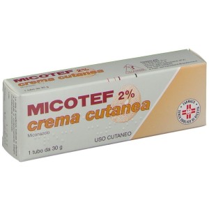 Teofarma Micotef 2 % Crema Cutanea Miconazolo 30gr