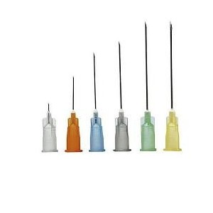 Pikdare Ago Sterile Pic In Blister Singolo Cono Luer Lock Gauge21 0,60x25mm Codice Colore Blu Chiaro 100 Pezzi