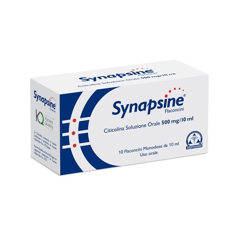 A. B. Pharm Synapsine integratore 10 Flaconcini 10 Ml