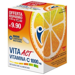 Vitamina C Act 1000 mg 30 Compresse Masticabili