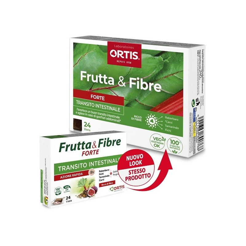 Ortis Laboratoires Pgmbh Frutta & Fibre Forte 24 Cubetti Ortis Laboratoires Pgmbh Frutta & Fibre Forte 24 Cubetti