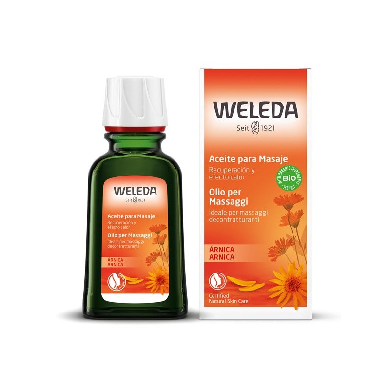 Weleda Italia Olio Massaggi Arnica 50 Ml Weleda Italia Olio Massaggi Arnica 50 Ml