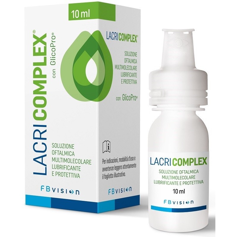 Fb Vision Lacricomplex Soluzione Oftalmica Multimolecolare Lubrificante Protettiva 10 Ml Fb Vision Lacricomplex Soluzione Oftalmica Multimolecolare Lubrificante Protettiva 10 Ml