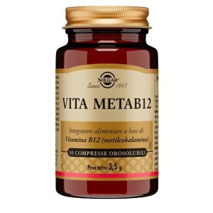 Solgar Vita Metab12 Integratore Vitamina B - 30 Compresse Orosolubili