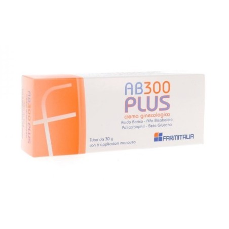 Farmitalia - Soc. Unipers. Ab 300 Plus Crema Ginecologica 30 G Con 6 Applicatori