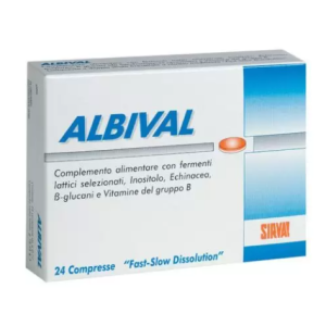 Sirval Albival Probiotico 24 Compresse