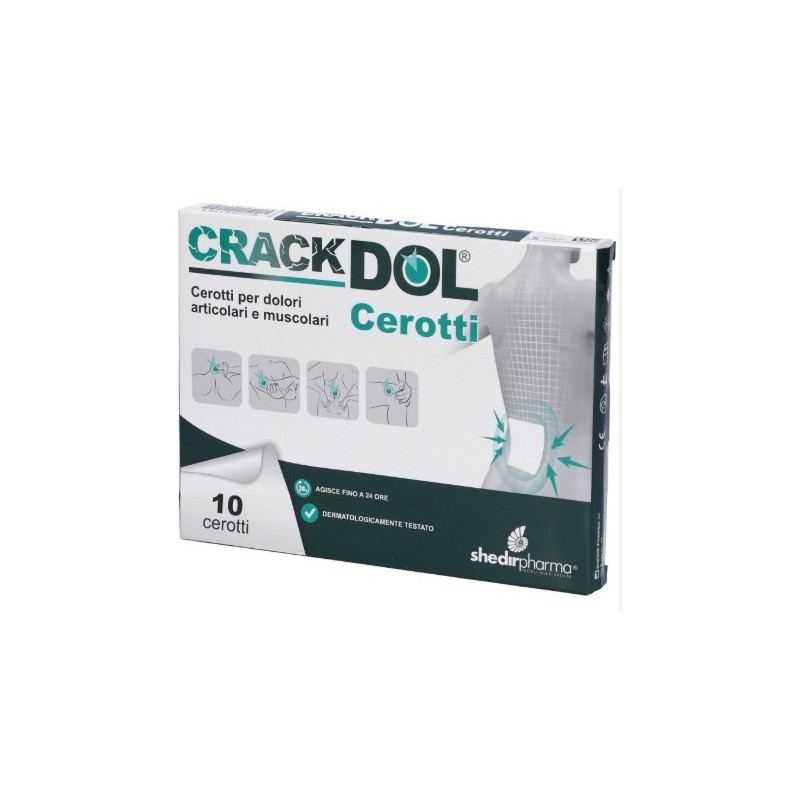 Shedir Pharma Unipersonale Cerotto Crackdol 10 Pezzi