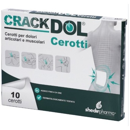 Shedir Pharma Unipersonale Cerotto Crackdol 10 Pezzi