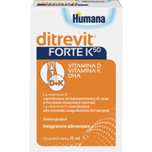 Humana Italia Ditrevit Forte K50 15 Ml Nuova Formulazione