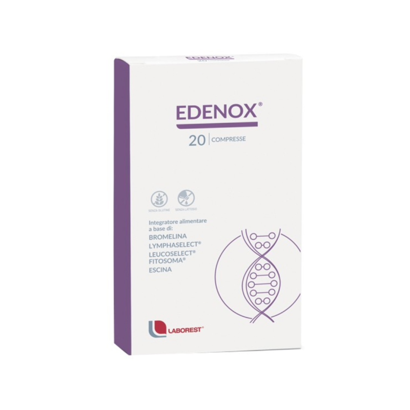 Uriach Italy Edenox Drenaggio dei liquidi - 20 Compresse Uriach Italy Edenox Drenaggio dei liquidi - 20 Compresse