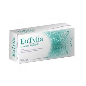 E. Vitalgroup Eutylia Lavanda Vaginale 5 Flaconi 140 Ml + 5 Cannule Monouso