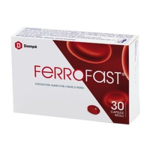 Dompe' Farmaceutici Ferrofast 30 Capsule Molli