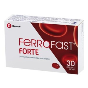 Dompe' Farmaceutici Ferrofast Forte 30 Capsule Molli