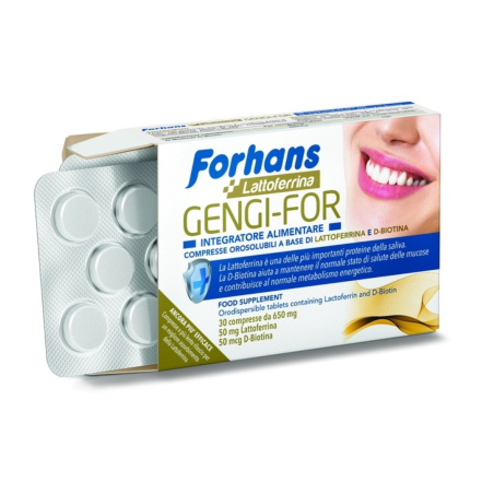 Forhans Lattoferrina Gengi-For - 30 compresse orosolubili