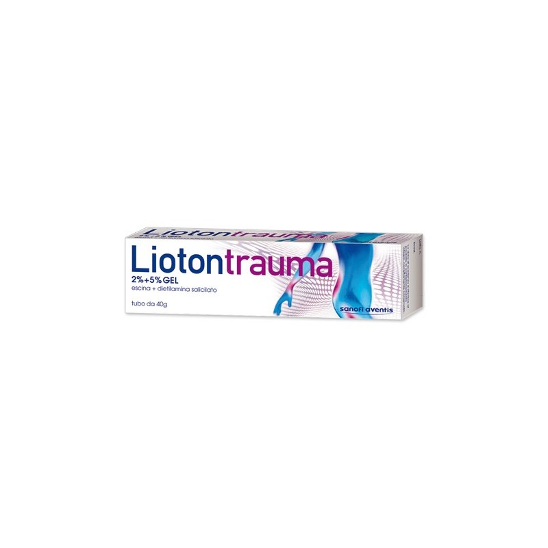 Vemedia Manufacturing B. V. Liotontrauma 2%+5% Gel Escina + Dietilamina Salicilato 40 g Vemedia Manufacturing B. V. Liotontrauma 2%+5% Gel Escina + Dietilamina Salicilato 40 g