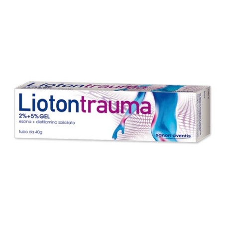 Vemedia Manufacturing B. V. Liotontrauma 2%+5% Gel Escina + Dietilamina Salicilato 40 g Vemedia Manufacturing B. V. Liotontrauma 2%+5% Gel Escina + Dietilamina Salicilato 40 g