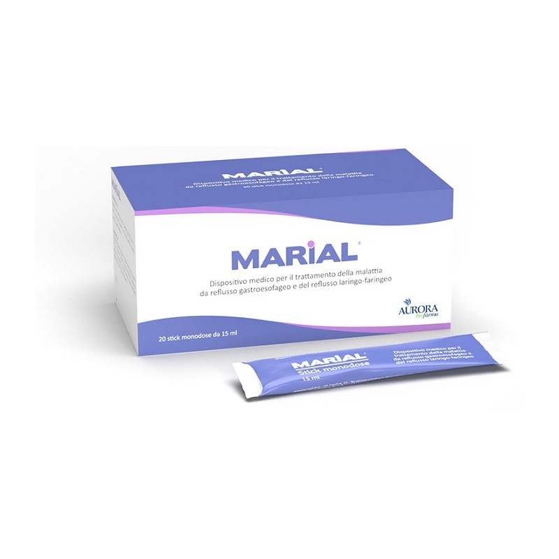 Aurora Biofarma Marial Rimedio per il Reflusso - 20 Oral Stick