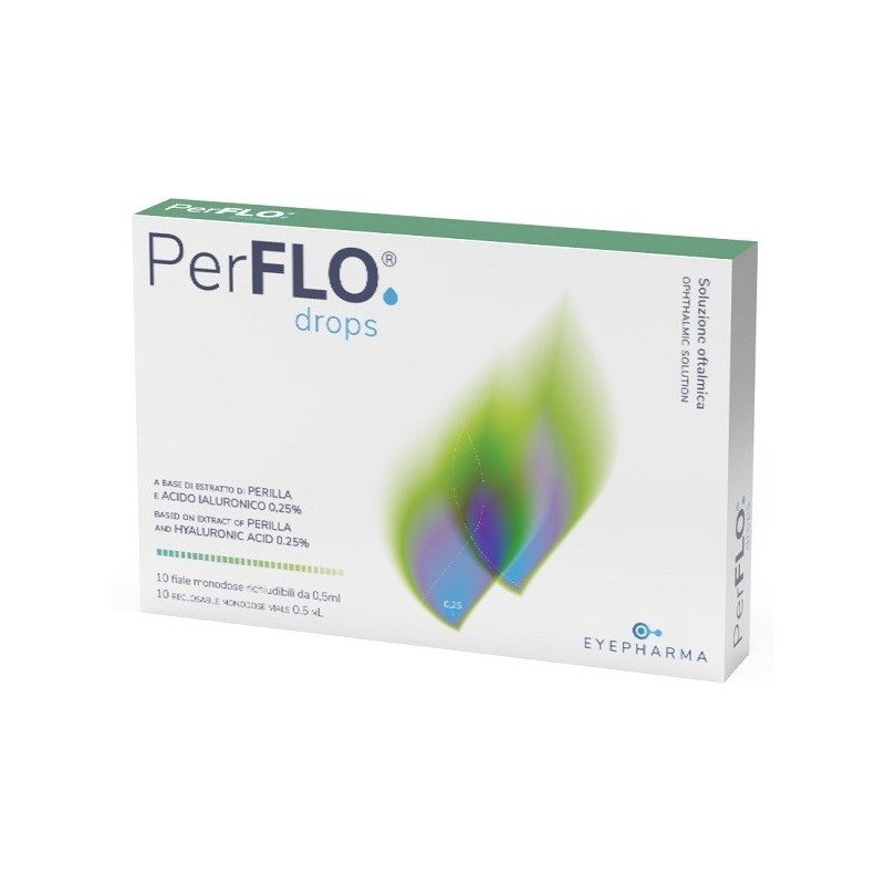 Eyepharma Perflo Drops Gocce Oculari 10 Fiale Monodose Eyepharma Perflo Drops Gocce Oculari 10 Fiale Monodose