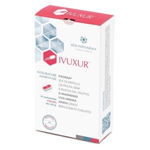 Kolinpharma Ivuxur Integratore Benessere Urinario - 14 Compresse