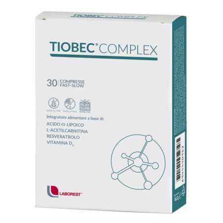Tiobec Complex Integratore Antiossidante - 30 Compresse Fast Slow