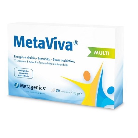 Metagenics Belgium Bvba Metaviva Multi 30 Compresse