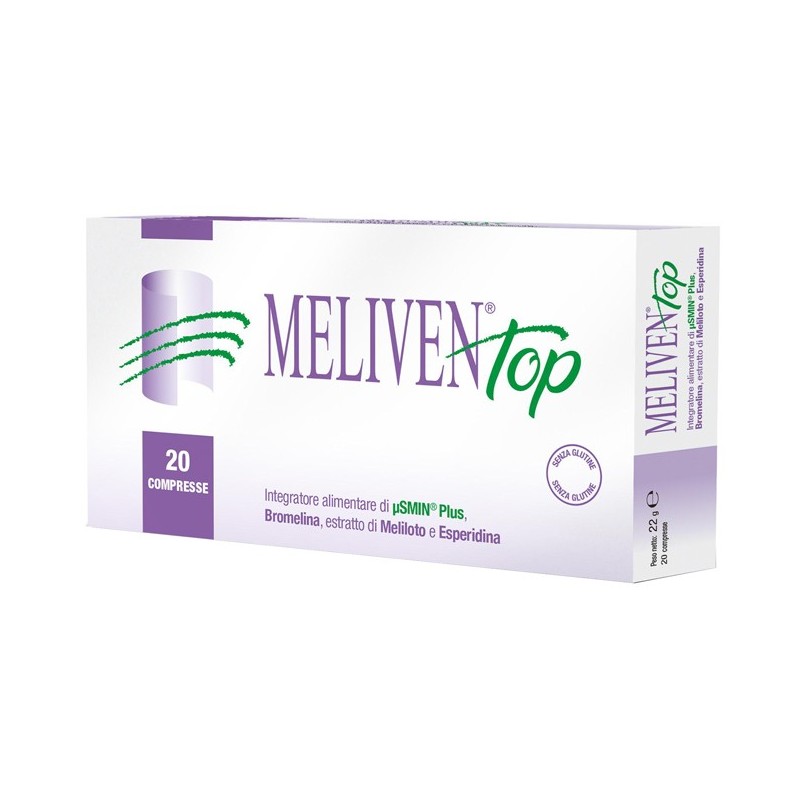 Natural Bradel Meliven Top Integratore per la Circolazione - 20 Compresse