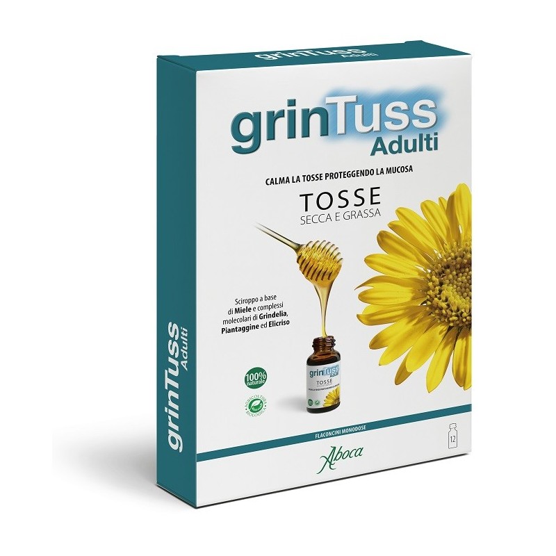 Aboca Grintuss Adulti Sciroppo - 12 Flaconcini