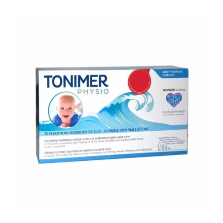 Tonimer Physio Soluzione Isotonica Multifunzione - 20 Flaconcini Monodose