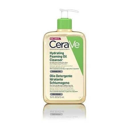 Cerave olio detergente idratante schiumogeno 473 Ml