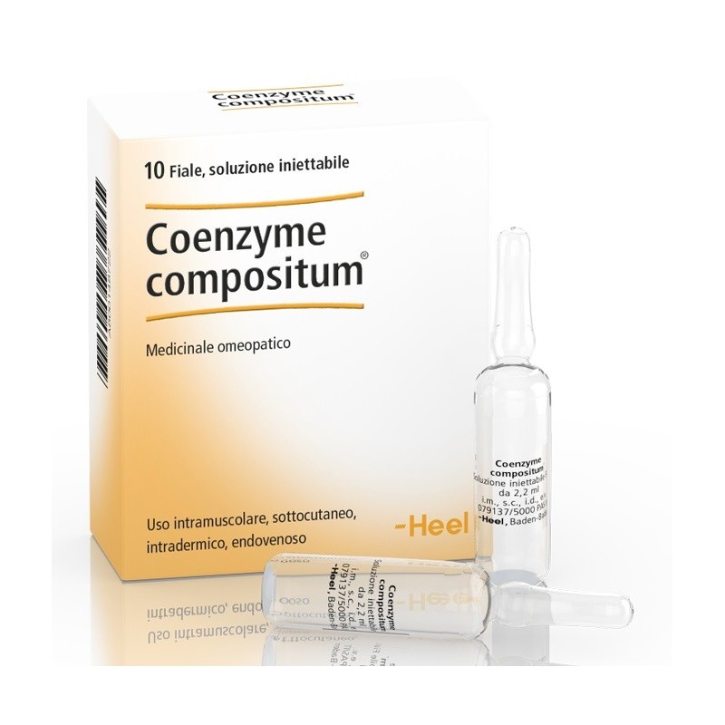Guna Heel Coenzyme Composto 10 Fiale Da 2,2 Ml L'una Guna Heel Coenzyme Composto 10 Fiale Da 2,2 Ml L'una