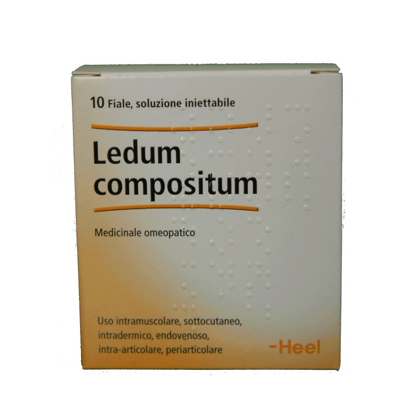 Guna Heel Ledum Compositum 10 Fiale Da 2,2 Ml L'una Guna Heel Ledum Compositum 10 Fiale Da 2,2 Ml L'una