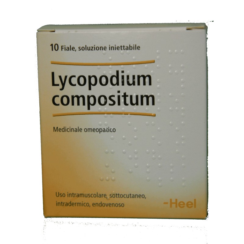 Guna Heel Lycopodium Compositum 10 Fiale Da 2,2 Ml L'una Guna Heel Lycopodium Compositum 10 Fiale Da 2,2 Ml L'una