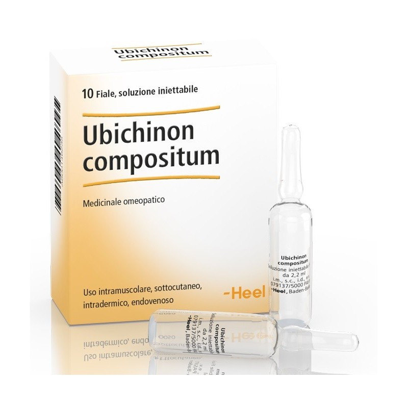 Guna Heel Ubichinon Compositum 10 Fiale Da 2,2 Ml L'una Guna Heel Ubichinon Compositum 10 Fiale Da 2,2 Ml L'una
