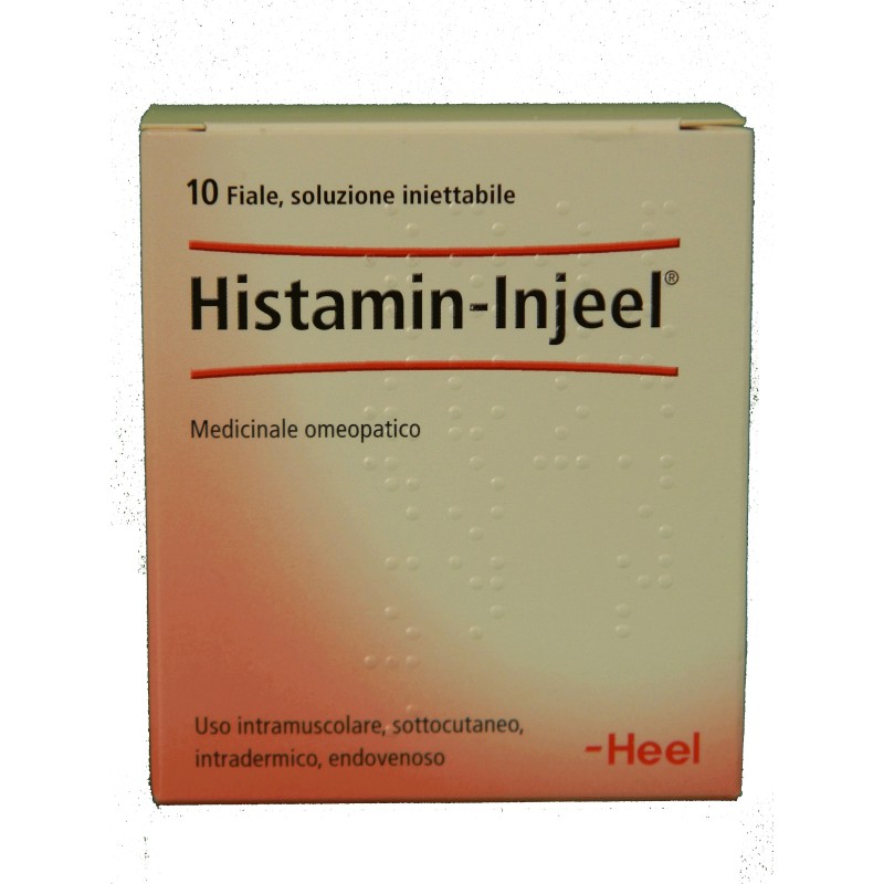 Guna Heel Histamin Injeel 10 Fiale Da 1,1 Ml L'una Guna Heel Histamin Injeel 10 Fiale Da 1,1 Ml L'una